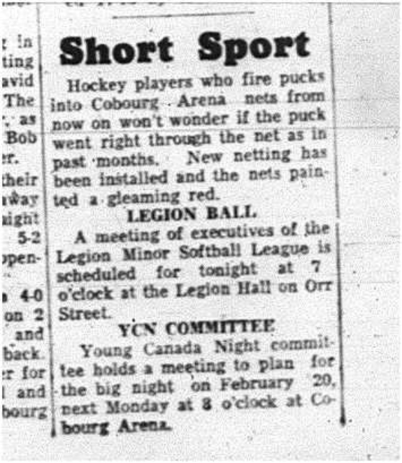 1964-01-29 Hockey -Short Sport