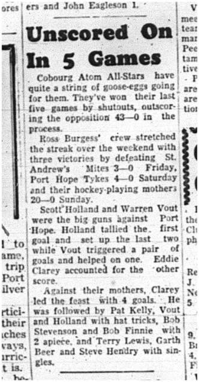 1964-02-05 Hockey -Atom All-Stars