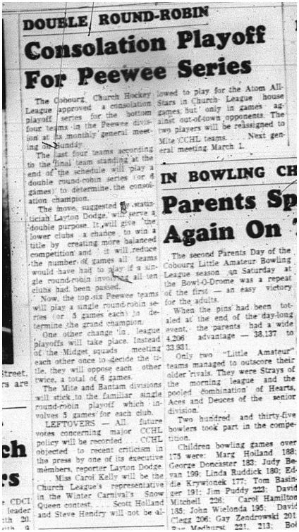 1964-02-12 Hockey -CCHL Playoffs