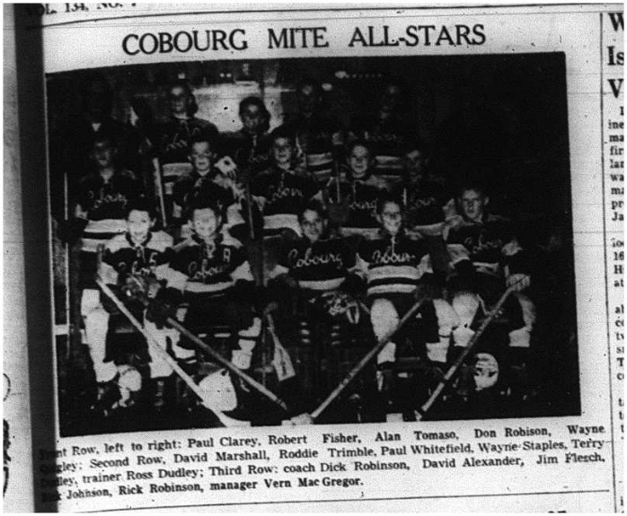 1964-02-19 Hockey -Cobourg Mite All-Stars