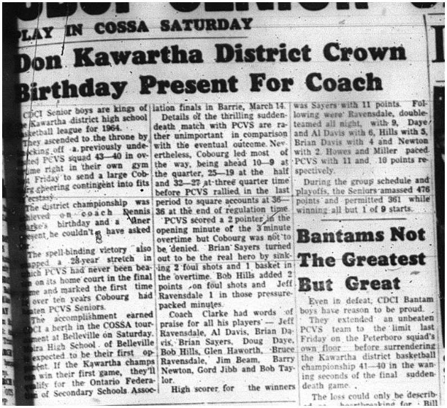 1964-03-04 School -Basketball -CDCI Senior boys