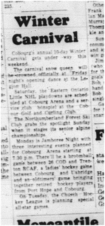 1964-03-04 Sports -Hockey -Carnival