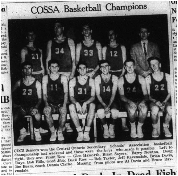 1964-03-11 School -Basketball -COSSA Championship -CDCI Seniors
