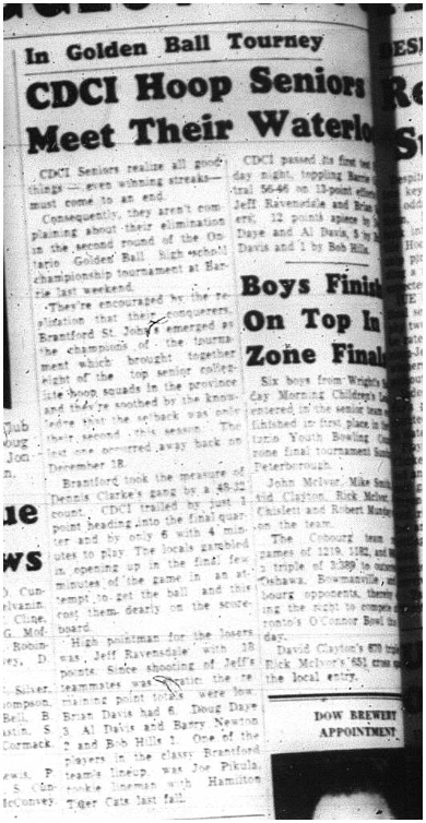 1964-03-18 School -Basketball -CDCI Seniors