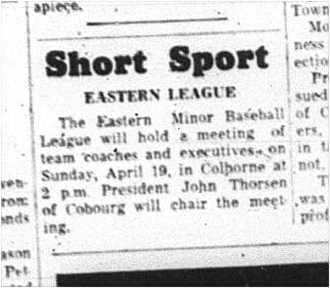 1964-04-08 Baseball -Short Sport