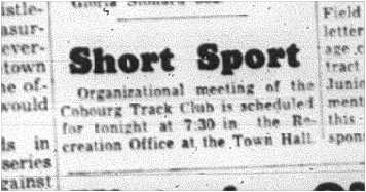 1964-04-15 Track and Field -Organizational Meeting
