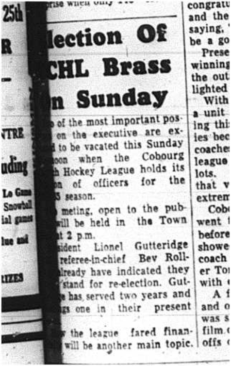 1964-04-22 Hockey - Boys - CCHL - Selection