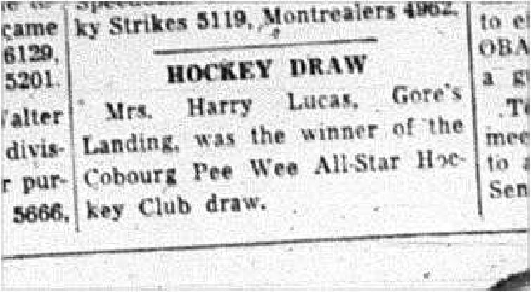 1964-04-22 Hockey - Boys - Cobourg Peewee All-Star Hockey Club - Draw