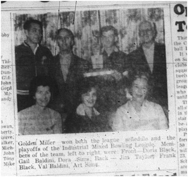 1964-05-06 Bowling - Mixed - Industrial Mixed League -Playoffs - Picture