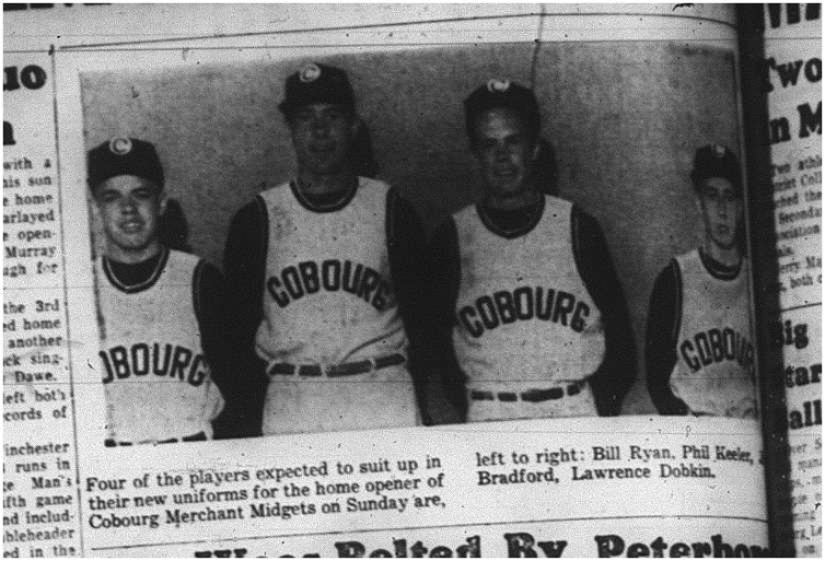 1964-05-27 Baseball - Cobourg Merchant Midgets - Picture