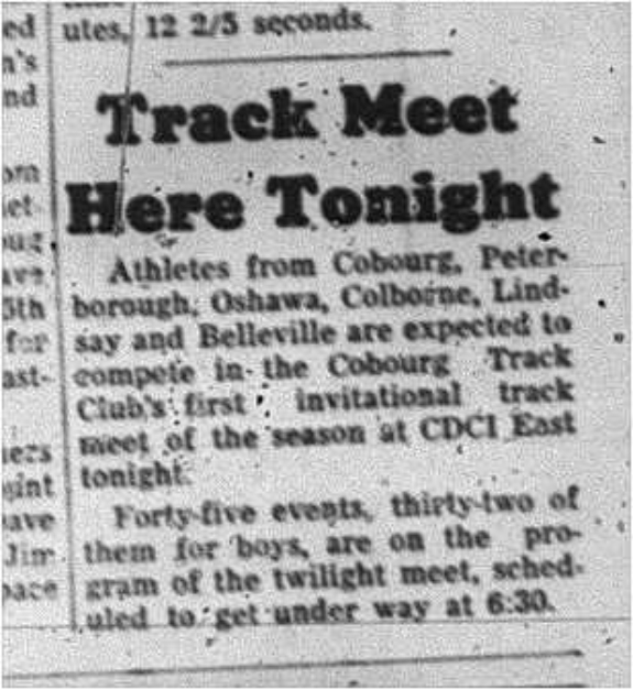 1964-06-17 School - Track and Field - CDCI East Meet