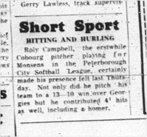 1964-06-24 Softball - Boys - Roly Campbell