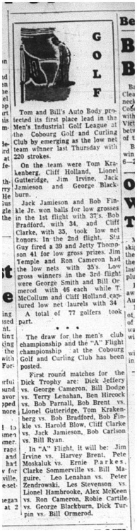 1964-07-01 Golf - Mens - Industrial Golf League