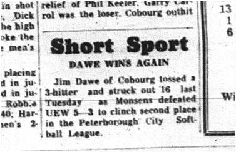 1964-07-29 Softball - Mens - Jim Dawe