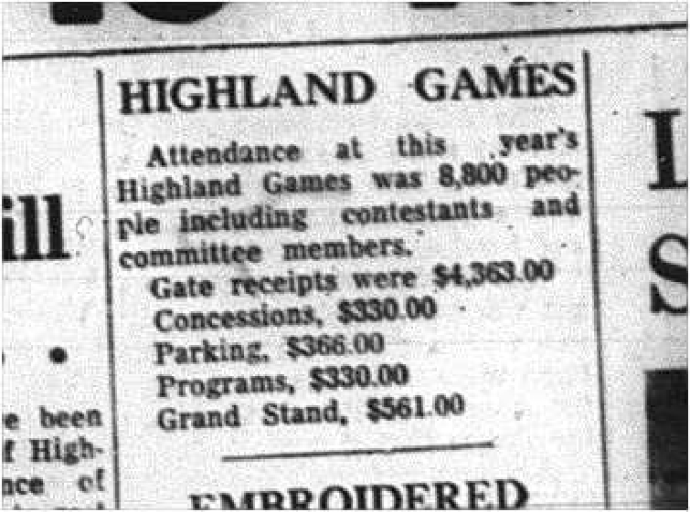 1964-08-12 Highland Games  -Cobourg Higland Dance