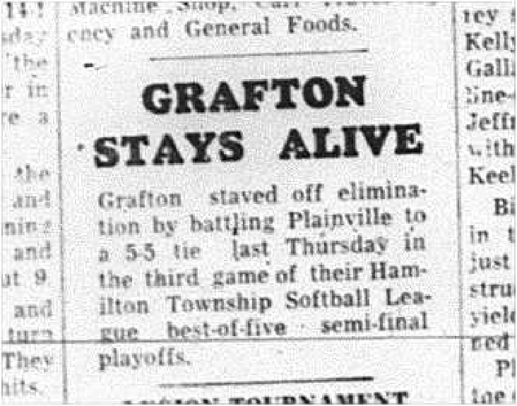 1964-08-19 Softball - Boys - Hamilton Township Softball