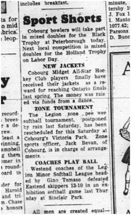 1964-08-26 Bowling -Mixed -Doubles - Black Trophy