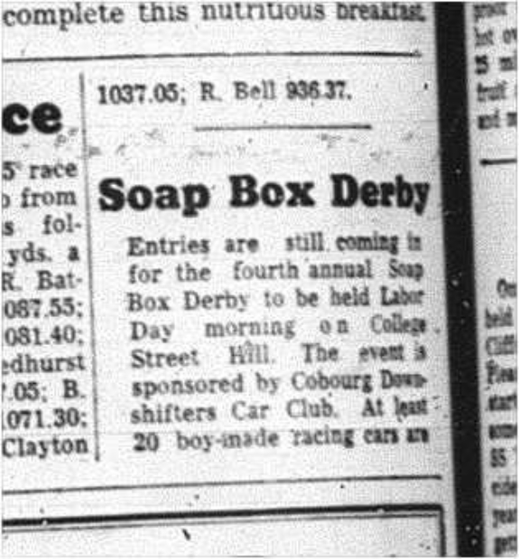 1964-08-26 Car Racing - Soap Box Derby