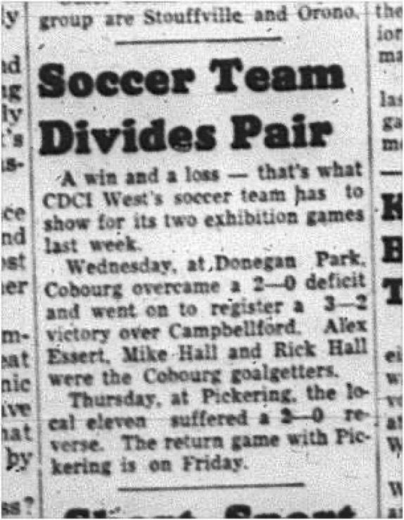 1964-11-04 School - Soccer - Boy - CDCI West - Exhibition