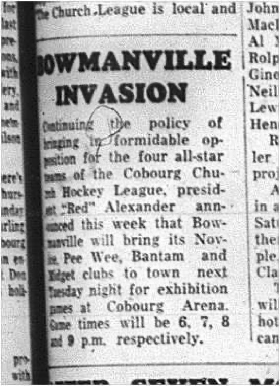 1964-11-11 Hockey - Boys - CCHL - All-Stars