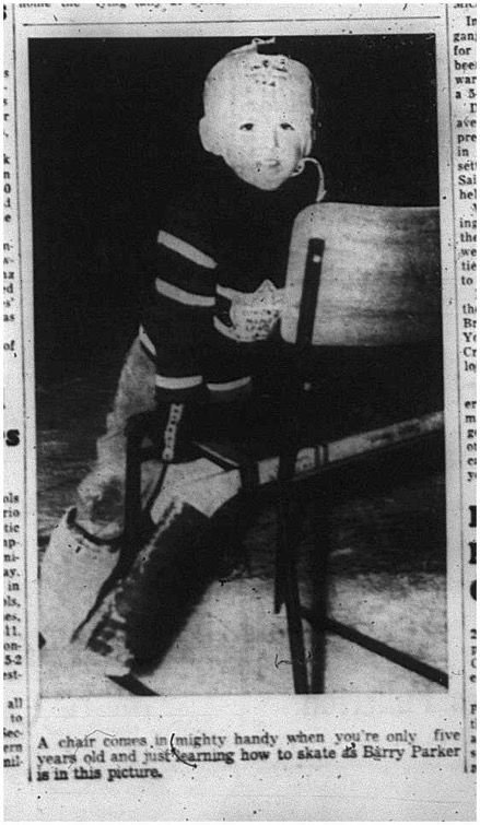 1964-12-09 Hockey - Boys - CCHL - Barry Parker