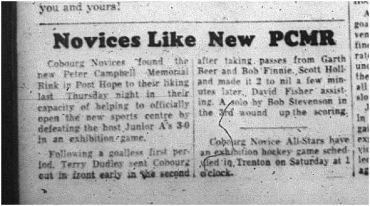 1964-12-23 Hockey - Boys - Cobourg Novices Vs. Junior A - Exhibition