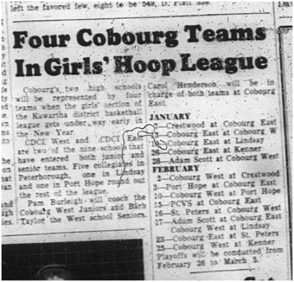1964-12-30 School - Basketball - Girls - Girls Hoop Loop - CDCI