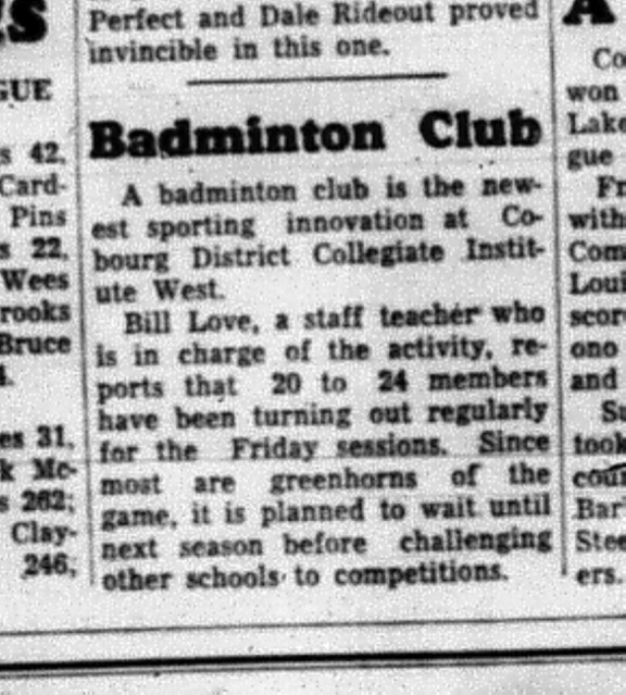 1965-01-13 School - Badminton - Mixed - CDCI West