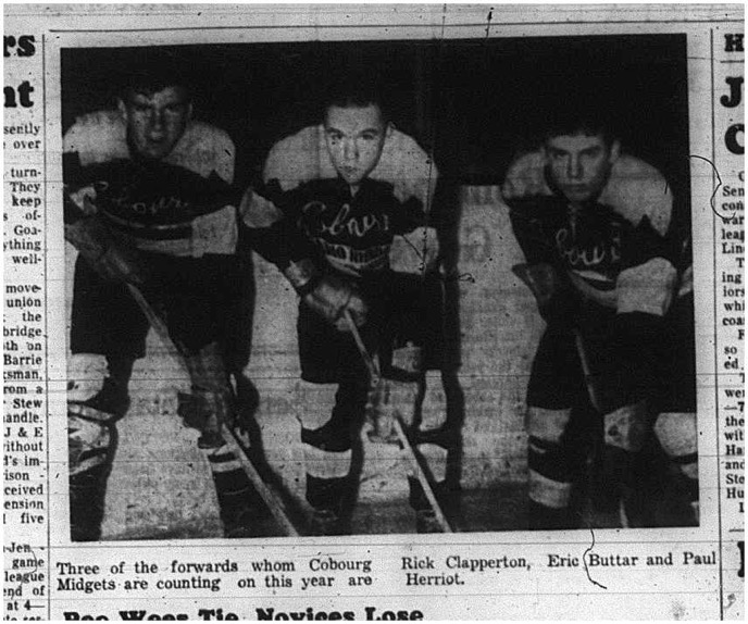 1965-01-20 Hockey - Boys - Cobourg Hockey League - Midgets - Picture