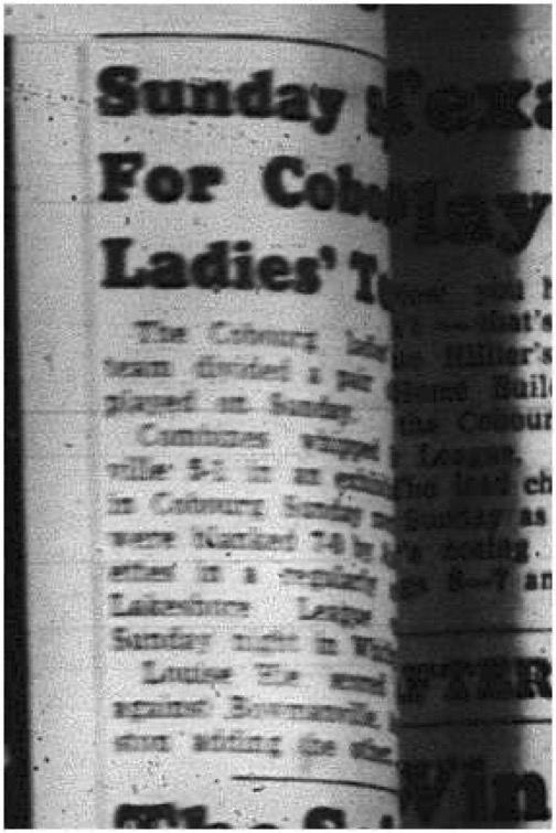 1965-01-20 Hockey - Girls - Cobourg-Port Hope Combines Vs. Belleville