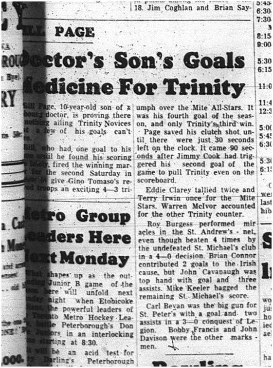 1965-01-27 Hockey - Boys - CCHL - Trinity