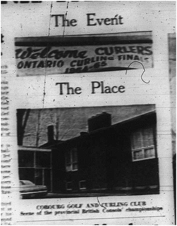 1965-02-17 Curling - Men - Cobourg Golf and Curling Club - Ontario Curling Finals