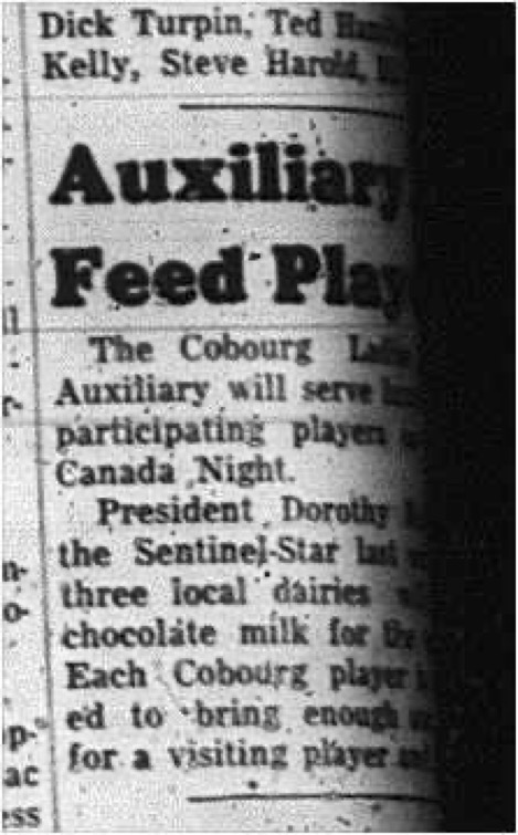 1965-02-17 Hockey - Boys - CCHL - Young Canada Night - Ladies Auxiliary