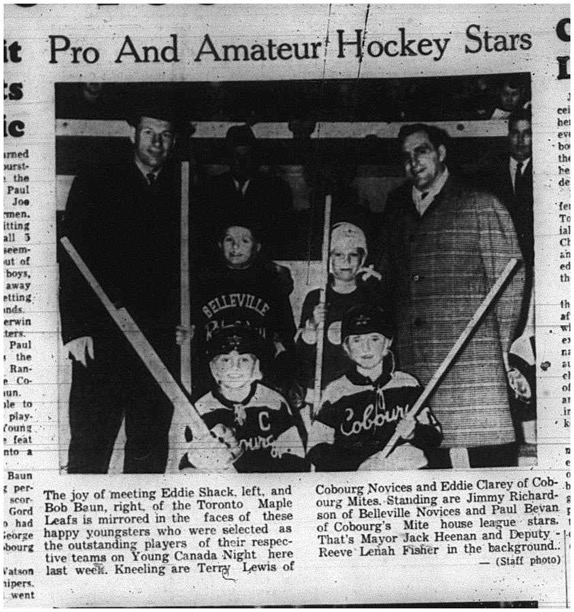 1965-02-24 Hockey - Boys - CCHL - Young Canada Night - Novice - Mites