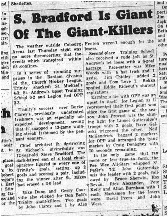 1965-03-03 Hockey - Boys - CCHL - St. Andrews Vs. Training School - Legion Vs. OPP