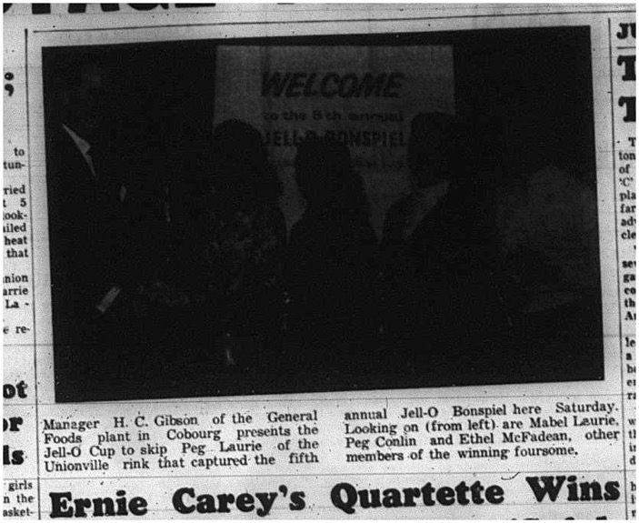 1965-03-03 Hockey - Men - Cobourg Mercantile Hockey League - Jell-O Cup