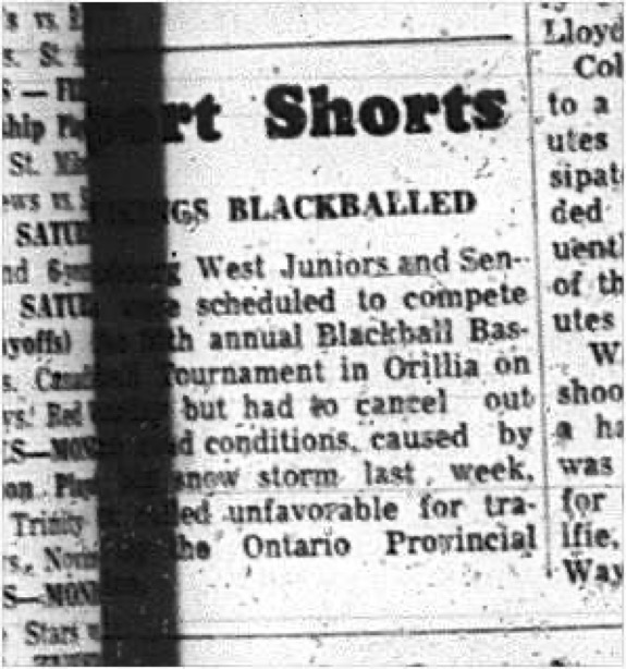 1965-03-03 School - Baseball - Boys - CDCI Wes Juniors and Seniors