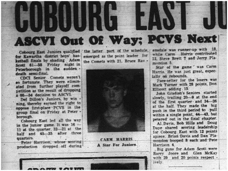 1965-03-03 School - Basketball - Boys - CDCI East Juniors Vs. Adam Scott - East Seniors Vs. ASCVI