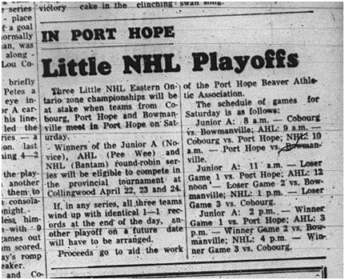 1965-03-17 Hockey - Boys - Little NHL - Playoffs