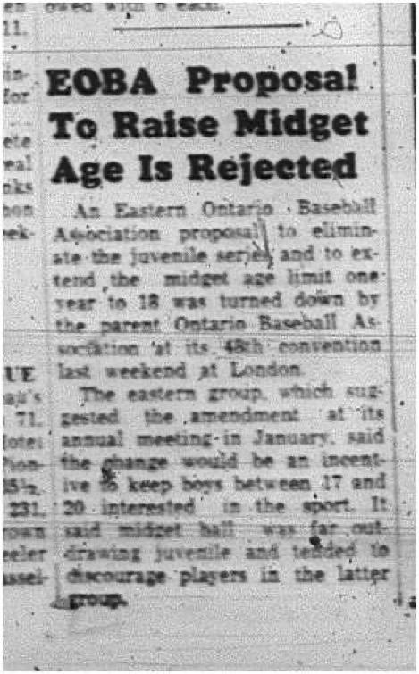 1965-03-24 Baseball - Boys - EOBA - Proposal