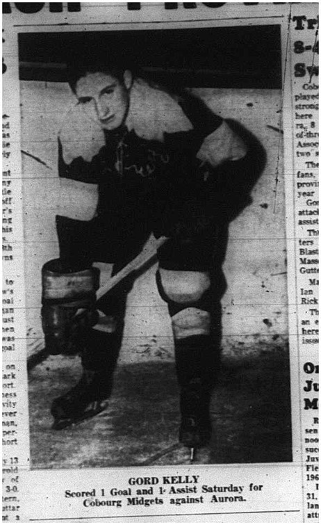 1965-03-24 Hockey - Boys - CCHL - Cobourg Midgets - Gord Kelly