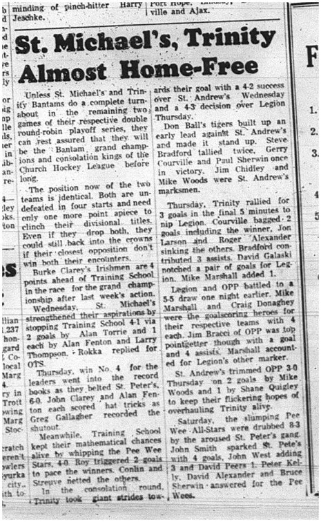 1965-03-31 Hockey - Boys - CCHL - St. Michaels - Trinity