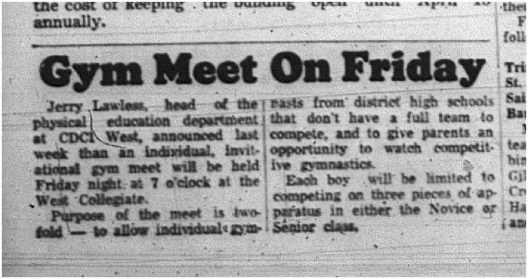 1965-04-07 School - Gymnastics - Mixed - CDCI West