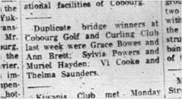 1965-04-14 Bridge - Ladies - At Cobourg Golf and Curling Club - Duplicate Bridge.pdf 