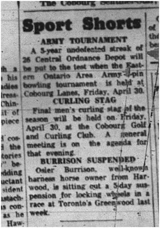 1965-04-21 Curling - Men - Cobourg Golf and Curling Club - Stag
