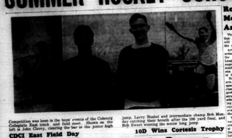 1965-05-12 School - Track and Field - Boys - CDCI East - High Jump