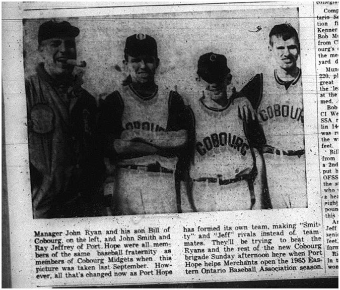 1965-05-26 Baseball - Boys - Cobourg Midgets
