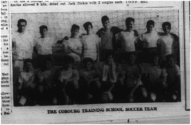 1965-06-02 Soccer - Boys - Cobourg Soccer Club - Peterborough District Soccer Association - Training School