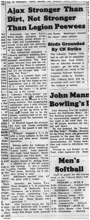 1965-06-09 Baseball - Boys - EOBA - Peewee Games