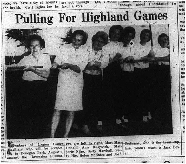 1965-07-14 Highland Games - Highland Dance - Ladies - Legion Ladies Auxilliary - Donegan Park